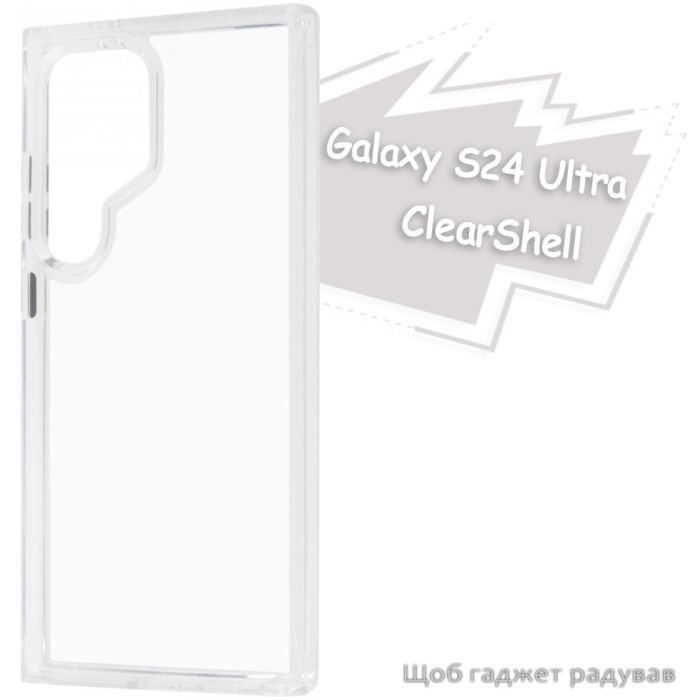 Чехол для мобильного телефона BeCover ClearShell Samsung Galaxy S24 Ultra SM-S928 Transparancy (713394) изображение 7