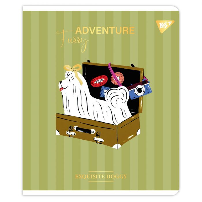 Тетрадь Yes Exquisite doggy А5 18 листов клетка (767517) изображение 4