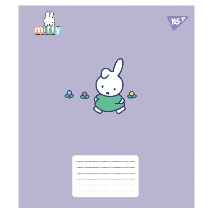 Зошит Yes Miffy Playfull А5 24 аркушів клітинка (767636) зображення 5