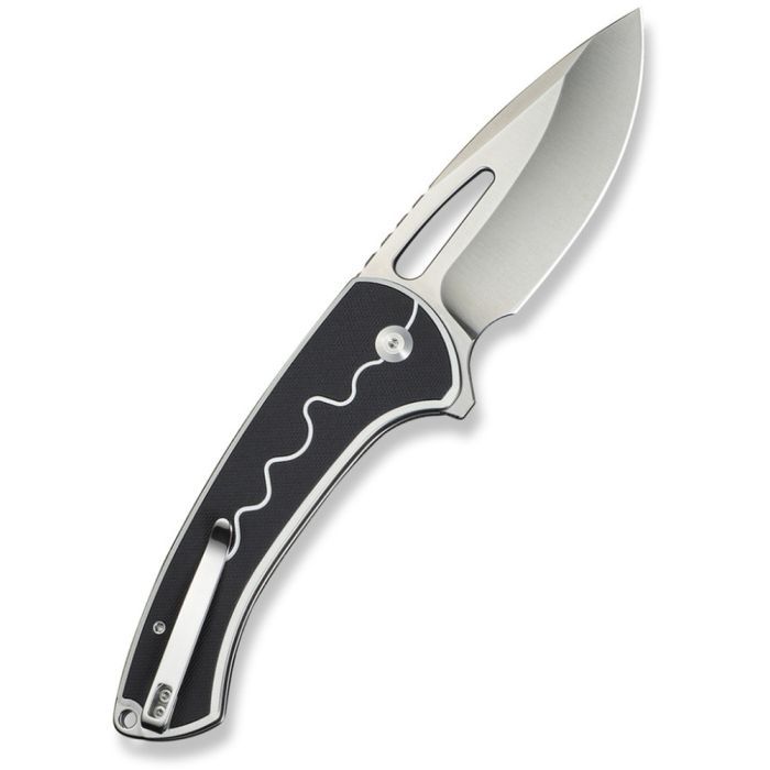Нож Sencut Squiggy, Burgundy/Black G10, Darkwash (S24082A-3) изображение 3