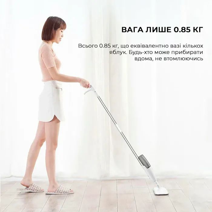 Пилосос Deerma Spray Mop White (TB500) зображення 12