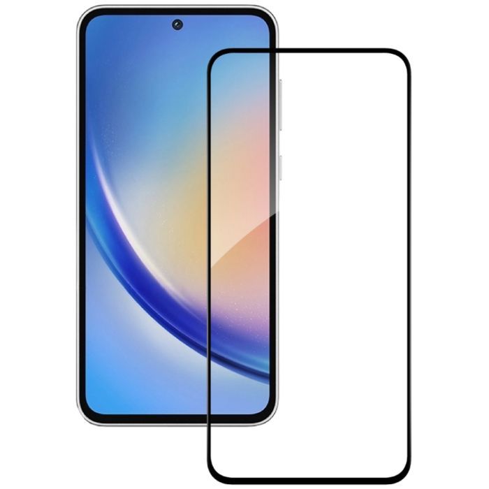Стекло защитное ACCLAB Full Glue Samsung A35 Black (1283126588778) изображение 2