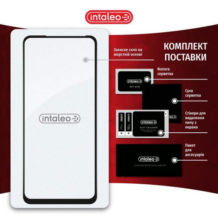 Скло захисне Intaleo Full Glue Infinix Hot 30 Play Black (1283126589560) зображення 8