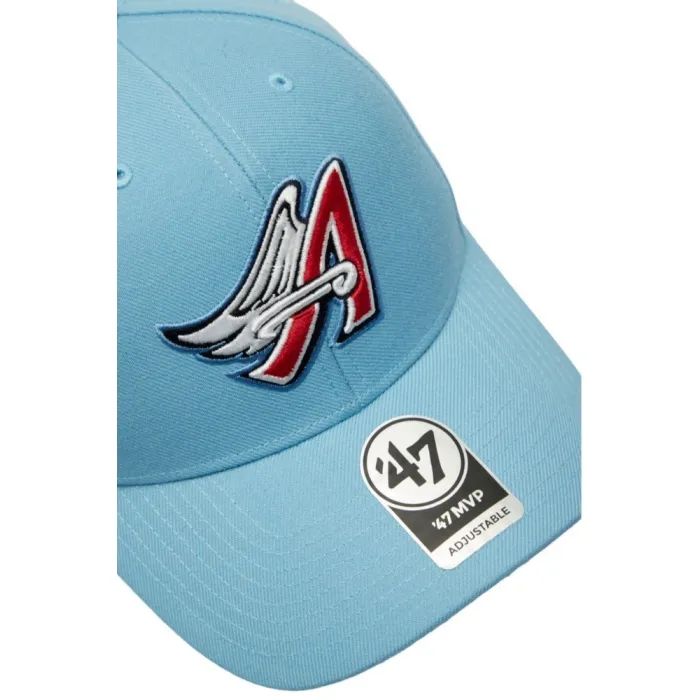Кепка 47 Brand LA ANGELS COOPERSTOWN MVP04WBV-CO61 блакитний (194602099996) зображення 4