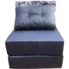 Диван офісний Примтекс плюс діван-крісло LOUNGE PPU XXL OX-312/PT-05 з подушкою 60х40, Grey/принт Paris (LOUNGE PPU XXL OX-312/PT-05) зображення 2