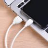 Дата кабель USB 2.0 AM to Lightning 1.0m 2.4A PVC BX19 white BOROFONE (6931474701763) изображение 3