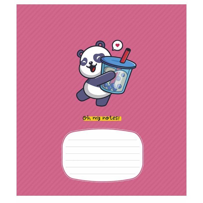 Тетрадь Школярик Oh My Notes 18 листов линия (018-3425L) изображение 4