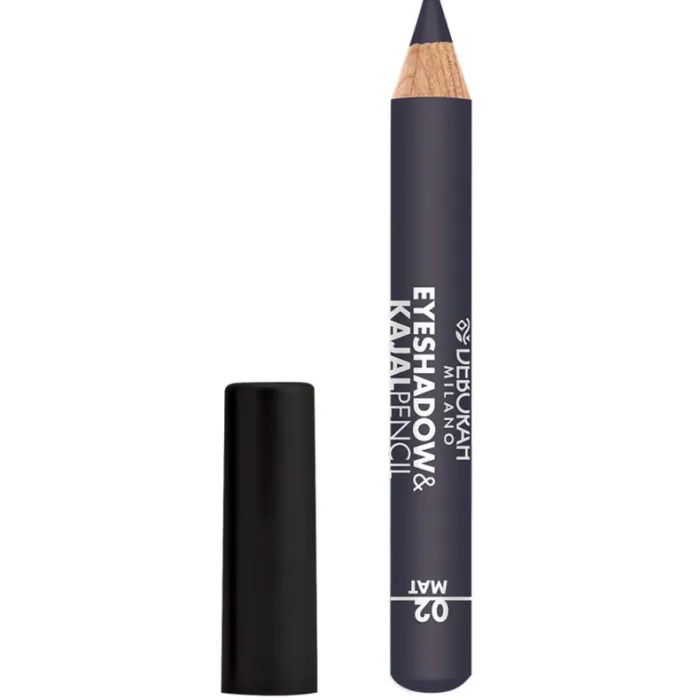 Тени для век Deborah Eyeshadow & Kajal Pencil 02 - Mat Grey (8009518319613)
