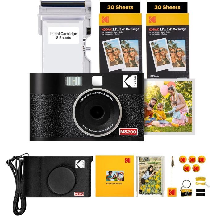 Цифровой фотоаппарат Kodak Mini Shot 2 Era Black (MS200) изображение 5