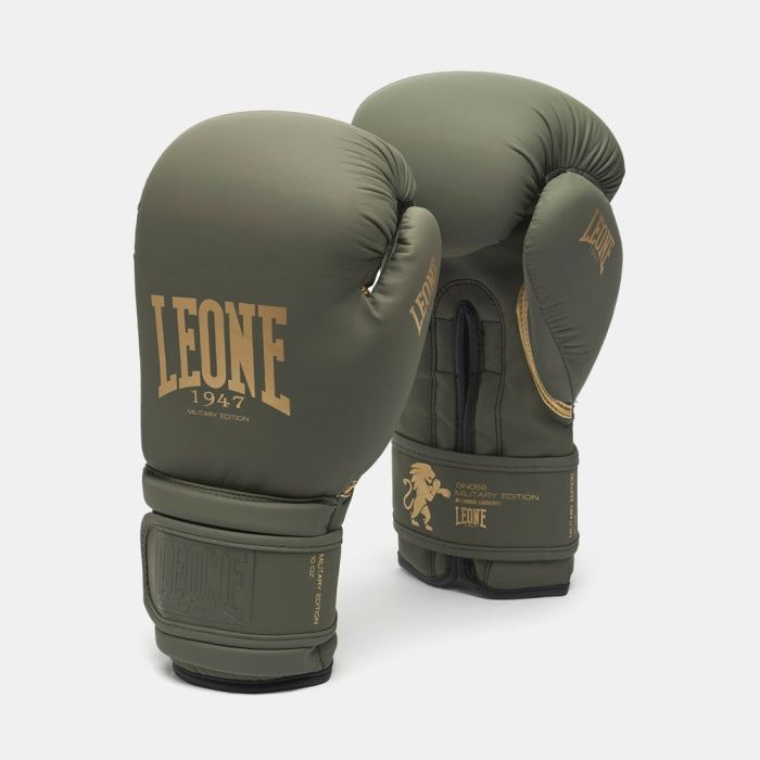 Боксерські рукавички Leone GN059W White/Gold 16 унцій (GN059W_White_16oz) зображення 2