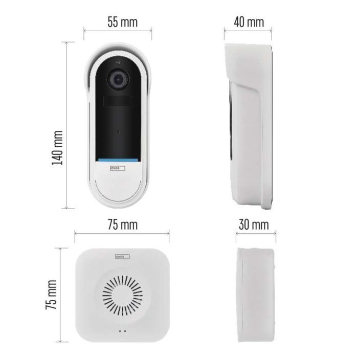 Видеодомофон EMOS GoSmart video Wi-Fi (H4032) изображение 11