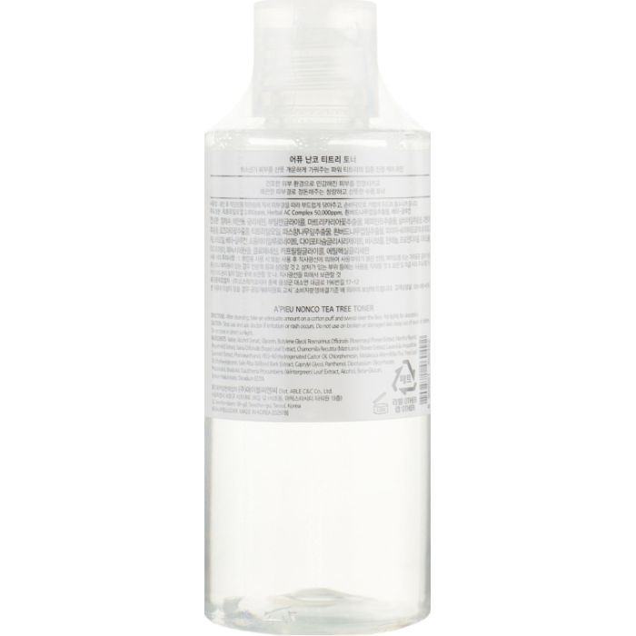 Тонік для обличчя A'pieu NonCo Tea Tree Toner 210 мл (8809581460492) зображення 2
