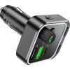FM модулятор BOROFONE BC53, Black, Box изображение 5