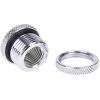 Фитинг для СЖО Alphacool HF bulkhead connector passthrough G1/4 - chrome (17068) изображение 3