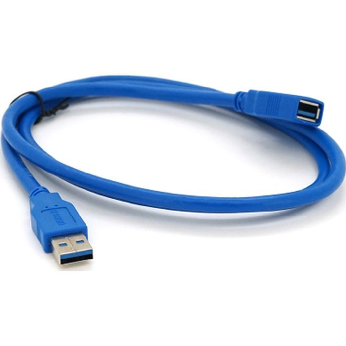 Дата кабель USB 3.0 AM/AF 1.5m blue Voltronic (YT-3.0AM\AF-1.5BL) зображення 2
