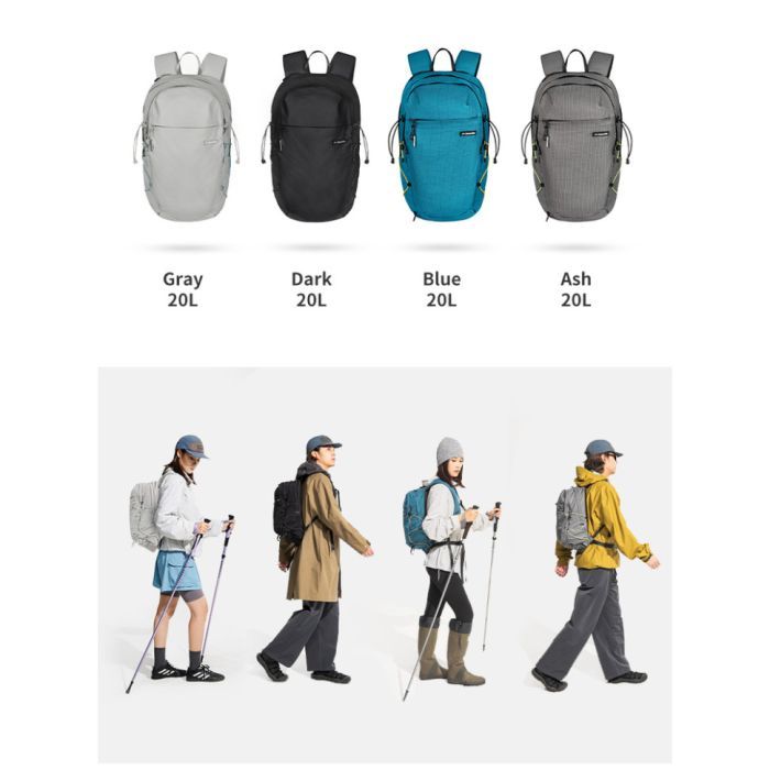 Рюкзак туристичний Naturehike CNK2450XB023, 20 л, синій (6927595792834) зображення 10