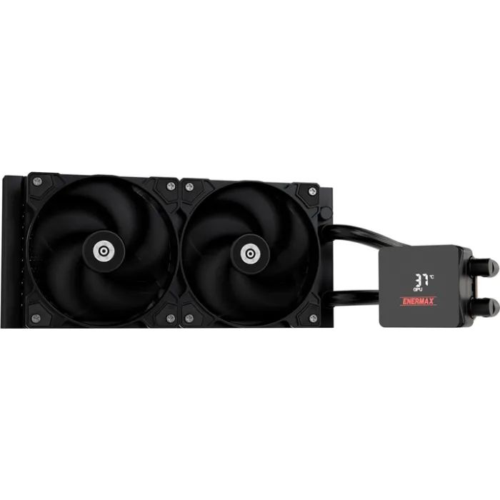 Система жидкостного охлаждения Enermax Liqmax IV 240 Digital Display (ELC-LMIV240-SF) изображение 2
