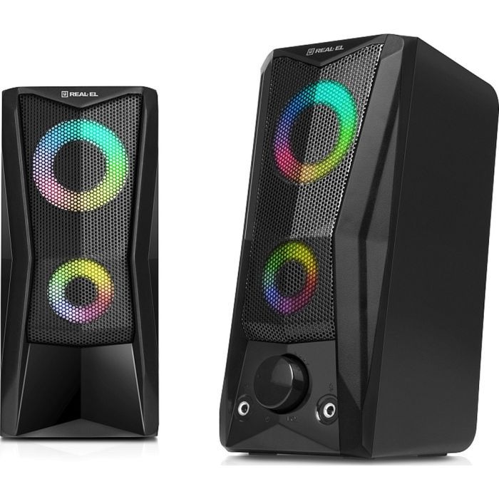 Акустична система REAL-EL S-107 USB Black (EL121100017) зображення 6