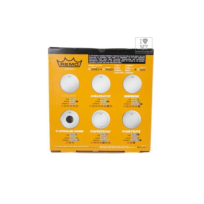 Пластик для барабана Remo PP-0962-BE (205044) изображение 8