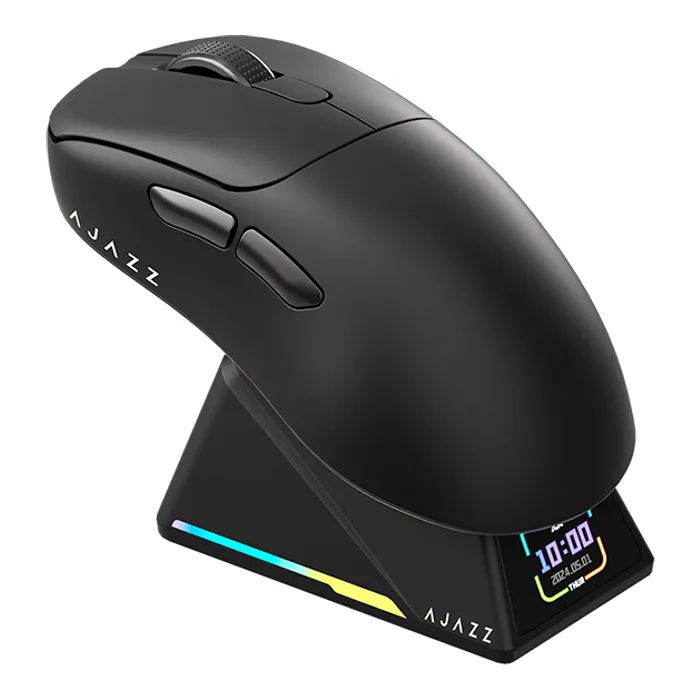 Мишка Ajazz AJ179 APEX Wireless/Bluetooth/USB Charging Dock White (AJM179-A-W) зображення 2