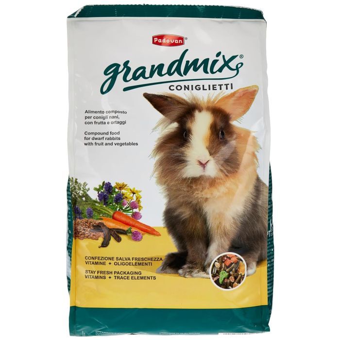 Корм для грызунов Padovan GrandMix Coniglietti для кроликов 850 г (8001254001890)