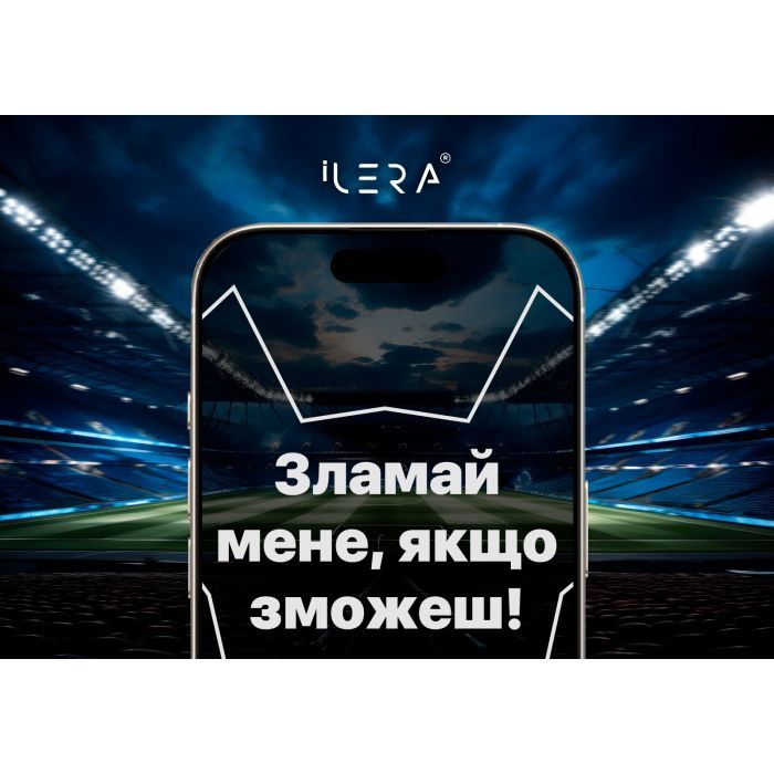 Скло захисне iLera Infinity iPhone 16 | 15 (ILIN16) зображення 7