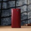 Гаманець ST Leather З натуральної шкіри Бордовий (23107) зображення 9