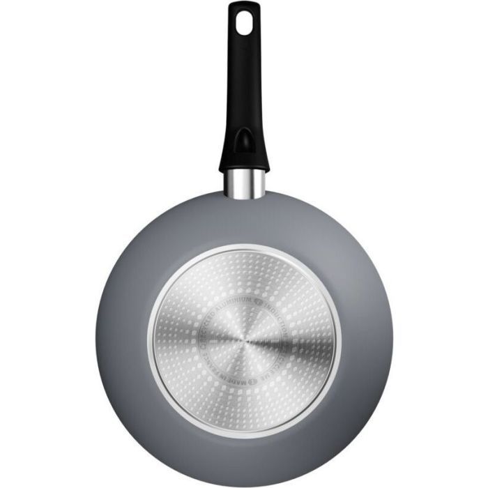 Сковорода Tefal ВОК Halo 28 см, алюміній, бакеліт, сірий (C3121953) зображення 3