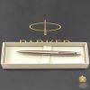 Ручка шариковая Parker JOTTER 17 UKRAINE SS CT BP Трезубец белый (16132_T001w) изображение 5