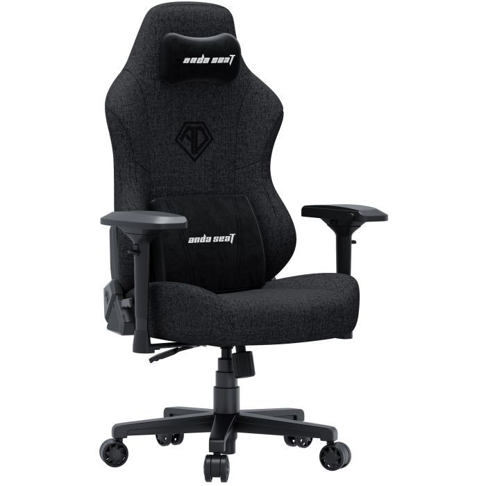 Кресло игровое AndaSeat Phantom 3 Pro Fabric Size L Dark Gray (AD18YC-06-GB-F)