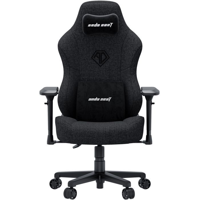 Кресло игровое AndaSeat Phantom 3 Pro Fabric Size L Dark Gray (AD18YC-06-GB-F) изображение 2