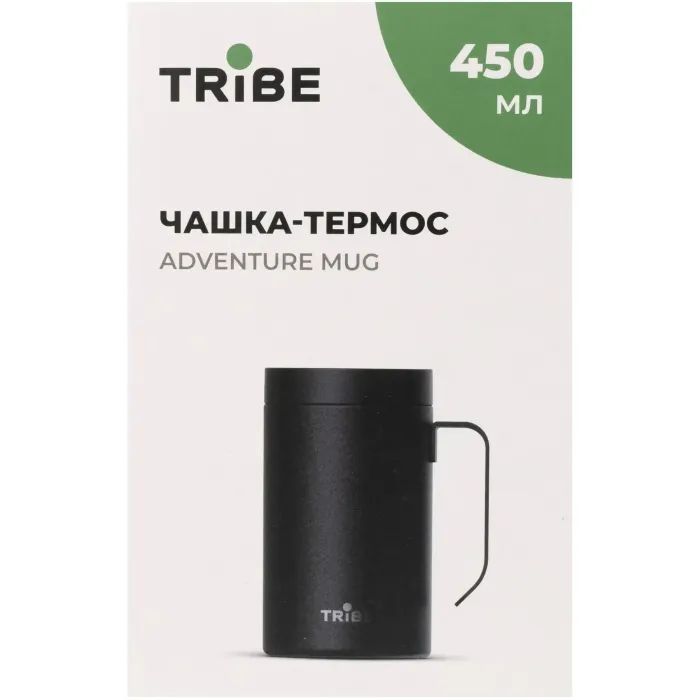 Термокружка Tribe Adventure Mug 450 мл olive (T-FA-0032-olive) зображення 4