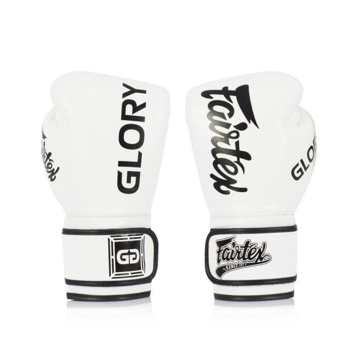 Боксерські рукавички Fairtex BGVG1 White 12 унцій (бинти в комплекті) (BGVG1_12oz_White) зображення 2