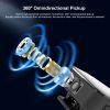 Микрофон Puluz для iPhone/iPad 8-контактний приймач і два мікрофони Black (PU647B) изображение 3