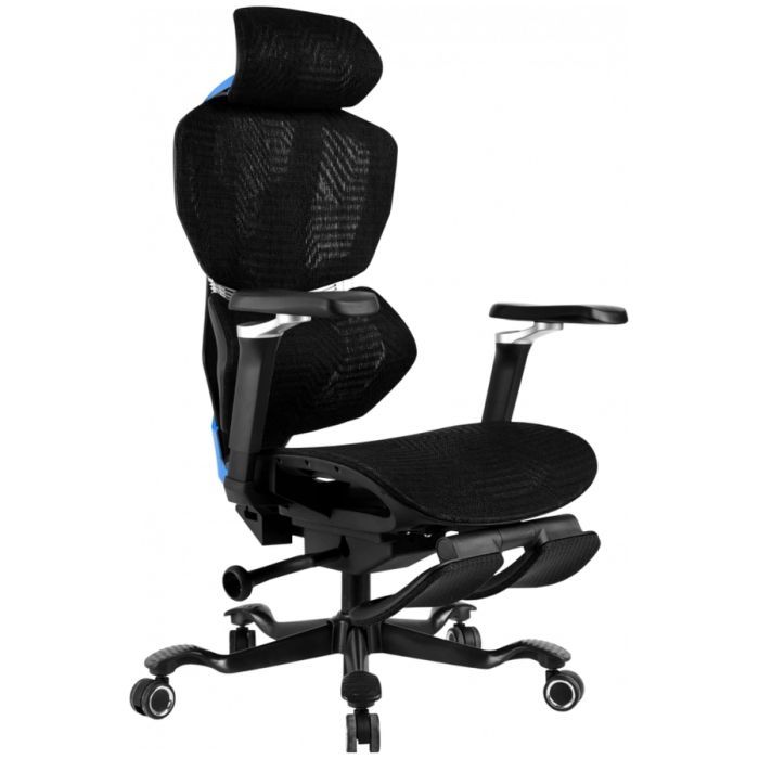 Кресло игровое GT Racer X-7001 Black/Yellow изображение 2