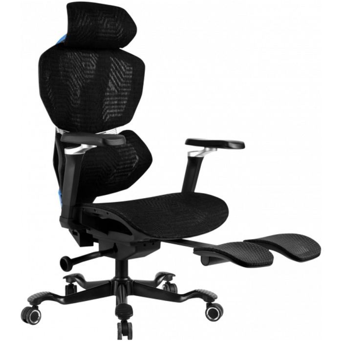 Кресло игровое GT Racer X-7001 Black/Yellow изображение 6