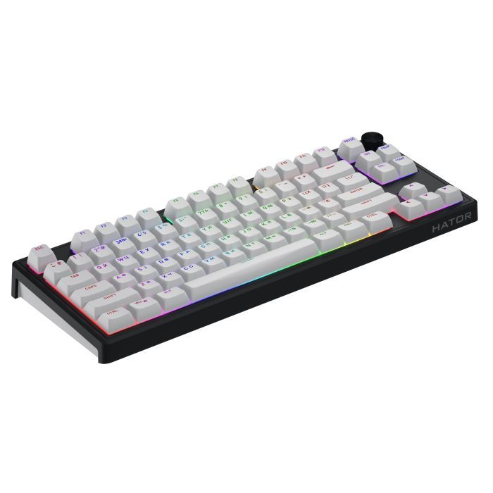 Клавіатура Hator Skyfall 80 Wireless Black/White (HTK3180UA) зображення 3