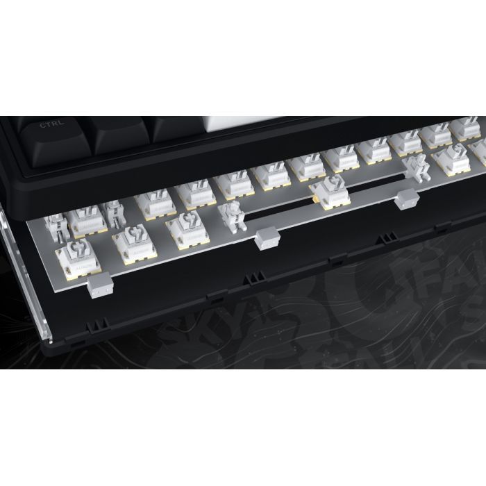 Клавіатура Hator Skyfall 80 Wireless Black/White (HTK3180UA) зображення 9