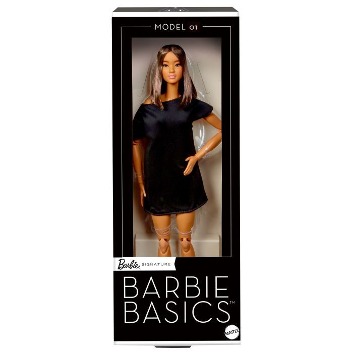 Кукла Barbie Signature Basics 1 Брюнетка из каре (JBH72) изображение 4