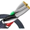 Дата кабель USB 2.0 AM to Lightning 2.0m 2.4A black Baseus (CAJY000101) изображение 5