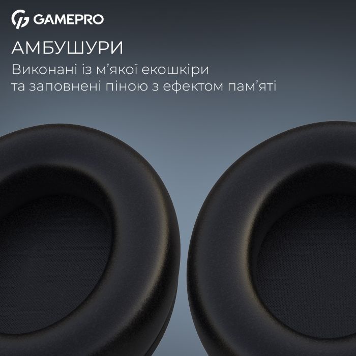 Навушники GamePro Asgard Freya Pro Wireless Black/Red (HSW201BR) зображення 11