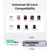 Концентратор Ugreen 2xUSB-C to 3xUSB 3.0 + SD/TF + PD CM251 gray (60560) зображення 4 Концентратор Ugreen 2xUSB-C to 3xUSB 3.0 + SD/TF + PD CM251 gray (60560) зображення 4