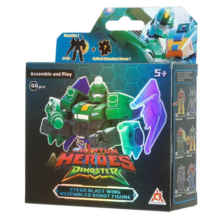 Конструктор Dinoster Робот - Стего Бласт Винг (EU580881A-2) изображение 5