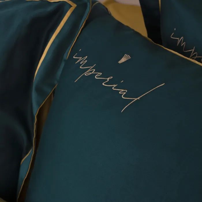 Постельное белье MirSon Сатин Imperial Satin Messina 160х220 полуторный Евро (2200007179077) изображение 5