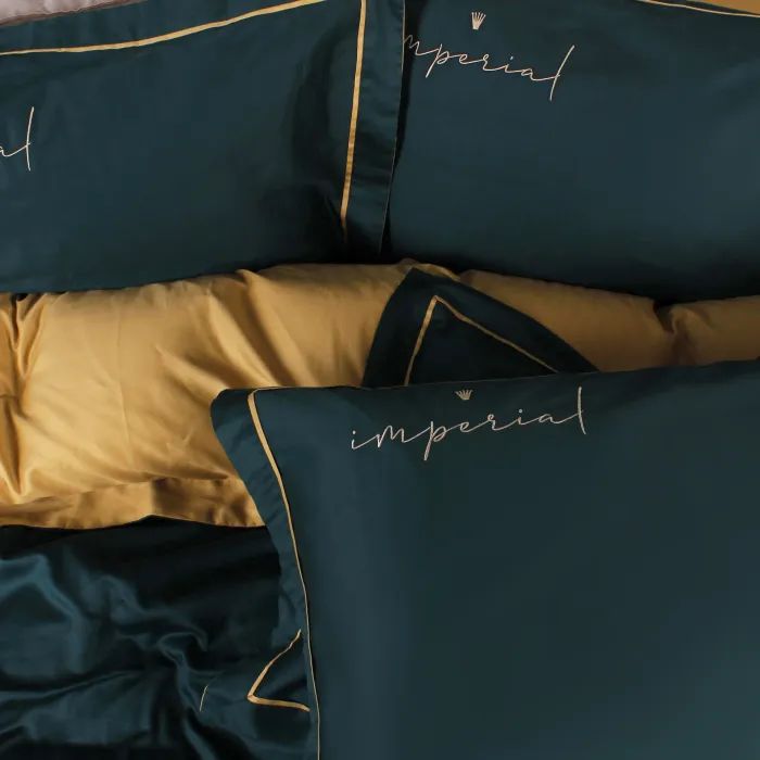 Постельное белье MirSon Сатин Imperial Satin Messina 160х220 полуторный Евро (2200007179077) изображение 6