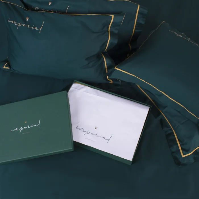Постельное белье MirSon Сатин Imperial Satin Messina 160х220 полуторный Евро (2200007179077) изображение 8