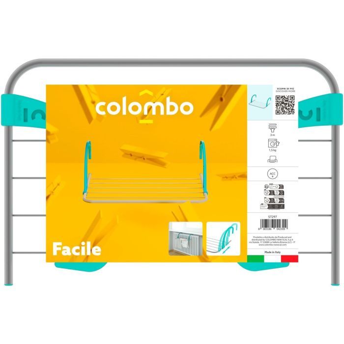 Сушилка для белья Colombo Facile 3 (ST297) (931873) изображение 2 Сушилка для белья Colombo Facile 3 (ST297) (931873) изображение 2
