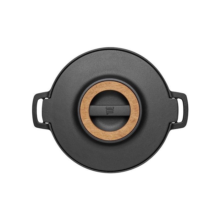 Кастрюля Fiskars Norden чавунна 6 л чорна (1026566) изображение 3