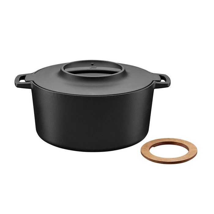 Кастрюля Fiskars Norden чавунна 6 л чорна (1026566) изображение 4