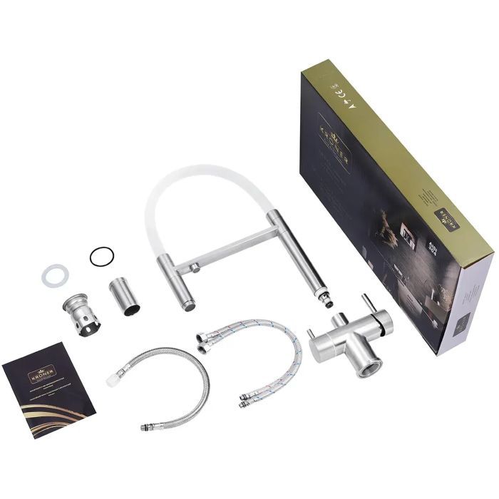 Змішувач Kroner Klassisch-ESG03815WHI (CV027935) зображення 8